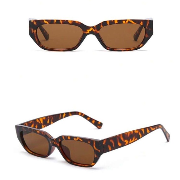 Rectangular Sunshade Fashion Glasses - Picture 2 of 2